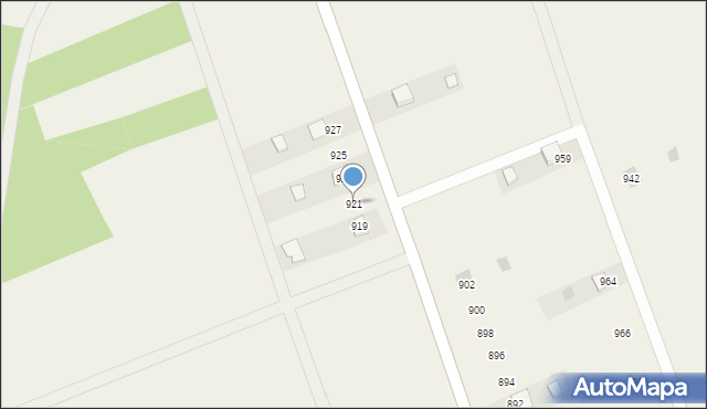 Wola Zarczycka, Wola Zarczycka, 921, mapa Wola Zarczycka