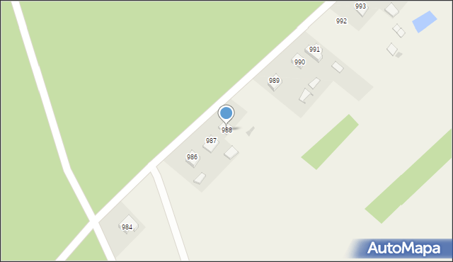 Wola Zarczycka, Wola Zarczycka, 988, mapa Wola Zarczycka