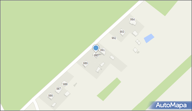 Wola Zarczycka, Wola Zarczycka, 990, mapa Wola Zarczycka