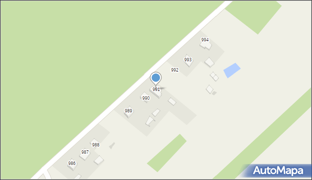 Wola Zarczycka, Wola Zarczycka, 991, mapa Wola Zarczycka