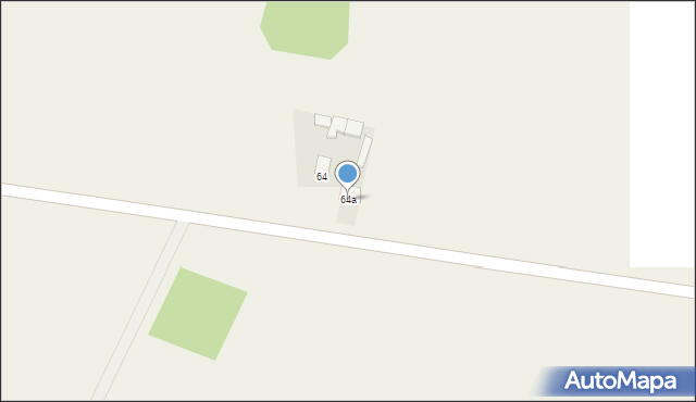 Wola Żelechowska, Wola Żelechowska, 64a, mapa Wola Żelechowska