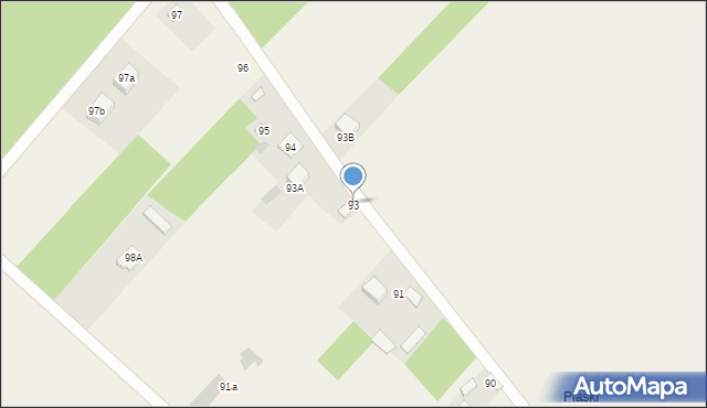 Wola Żelechowska, Wola Żelechowska, 93, mapa Wola Żelechowska