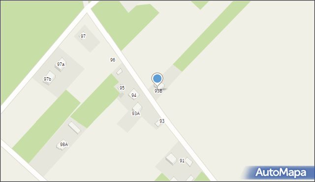 Wola Żelechowska, Wola Żelechowska, 93B, mapa Wola Żelechowska
