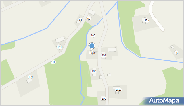 Wola Zgłobieńska, Wola Zgłobieńska, 100a, mapa Wola Zgłobieńska