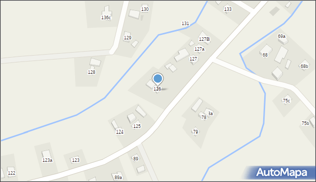 Wola Zgłobieńska, Wola Zgłobieńska, 126a, mapa Wola Zgłobieńska