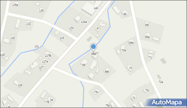 Wola Zgłobieńska, Wola Zgłobieńska, 69a, mapa Wola Zgłobieńska