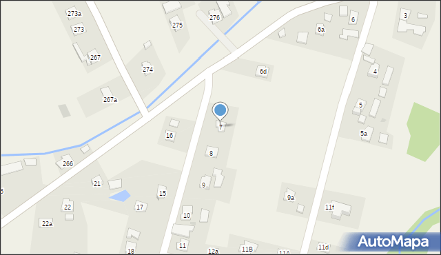 Wola Zgłobieńska, Wola Zgłobieńska, 7, mapa Wola Zgłobieńska