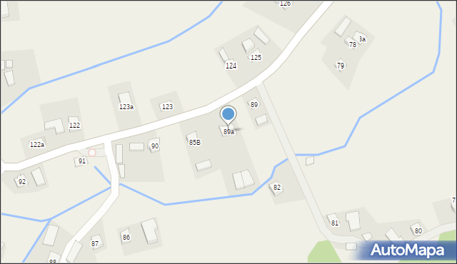 Wola Zgłobieńska, Wola Zgłobieńska, 89a, mapa Wola Zgłobieńska