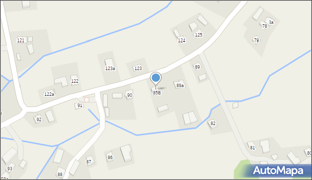 Wola Zgłobieńska, Wola Zgłobieńska, 89b, mapa Wola Zgłobieńska