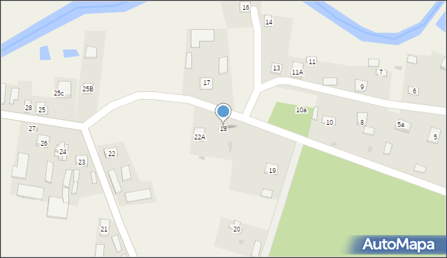 Wola Życka, Wola Życka, 18, mapa Wola Życka