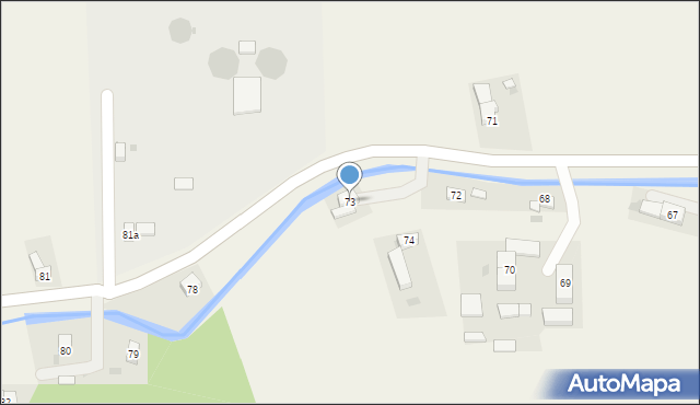 Wolbromek, Wolbromek, 73, mapa Wolbromek