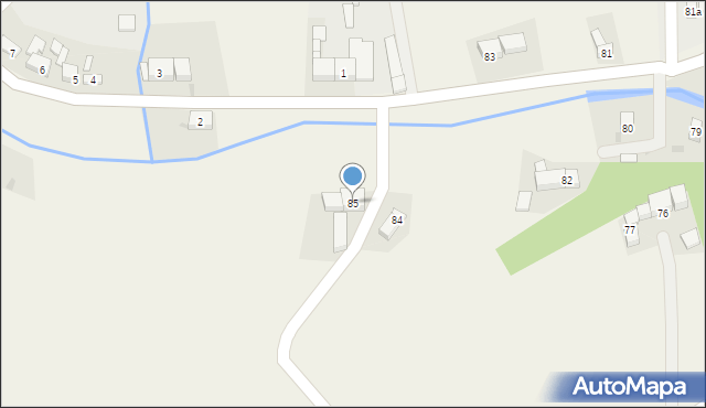 Wolbromek, Wolbromek, 85, mapa Wolbromek