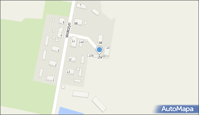 Wołczyn, Wołczyn, 10a, mapa Wołczyn