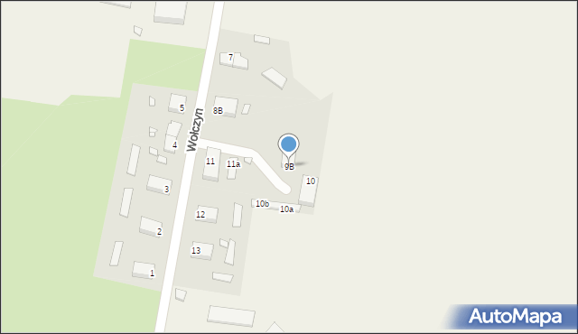 Wołczyn, Wołczyn, 9B, mapa Wołczyn