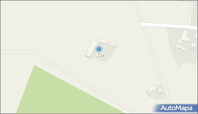 Wolęcin, Wolęcin, 1, mapa Wolęcin