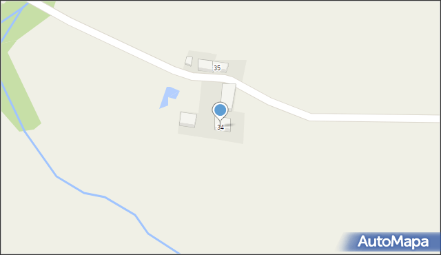 Wolęcin, Wolęcin, 34, mapa Wolęcin