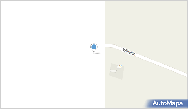 Wolęcin, Wolęcin, 47a, mapa Wolęcin
