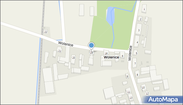 Wolenice, Wolenice, 19, mapa Wolenice