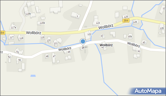 Wolibórz, Wolibórz, 45, mapa Wolibórz