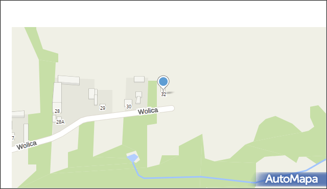 Wolica, Wolica, 32, mapa Wolica