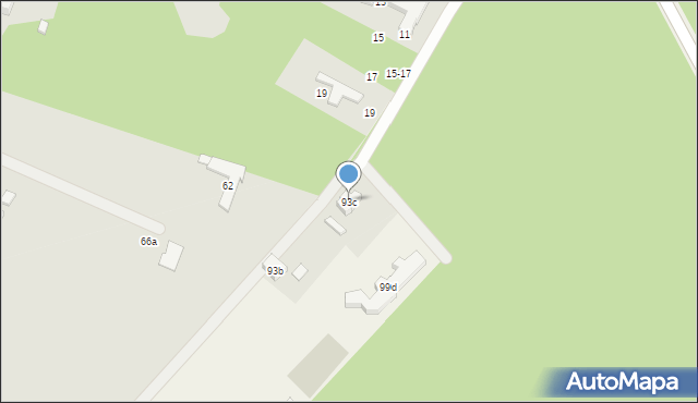 Wolica, Wolica, 93c, mapa Wolica