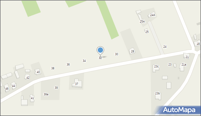 Wolica, Wolica, 32, mapa Wolica