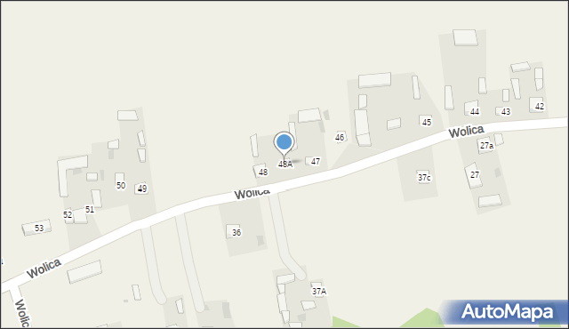 Wolica-Kolonia, Wolica-Kolonia, 48A, mapa Wolica-Kolonia