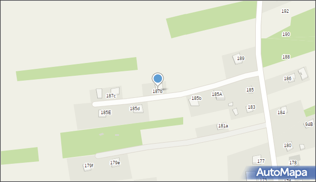 Woliczka, Woliczka, 187b, mapa Woliczka