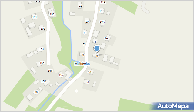 Woliczka, Woliczka, 6, mapa Woliczka