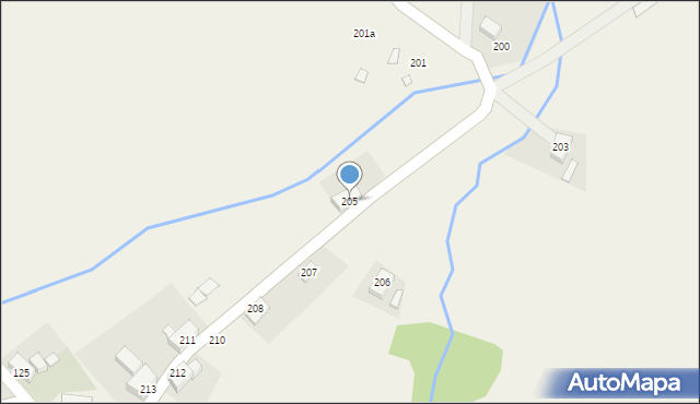 Wolimierz, Wolimierz, 205, mapa Wolimierz