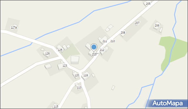 Wolimierz, Wolimierz, 213, mapa Wolimierz