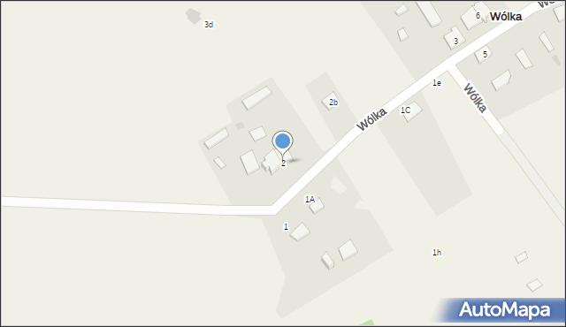 Wólka, Wólka, 2, mapa Wólka