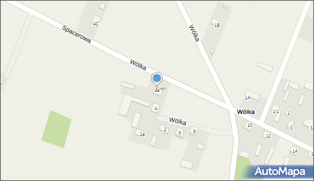 Wólka, Wólka, 4a, mapa Wólka
