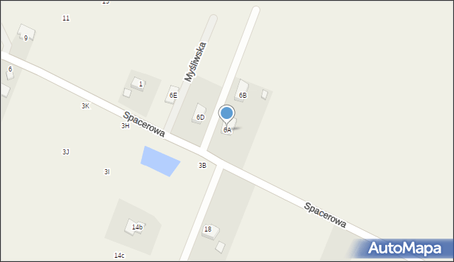 Wólka, Wólka, 6A, mapa Wólka