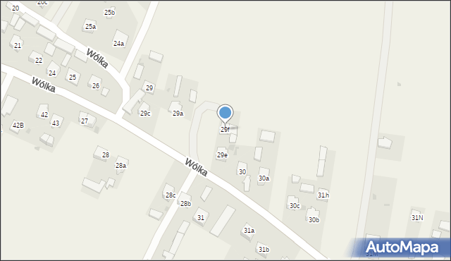 Wólka, Wólka, 29f, mapa Wólka