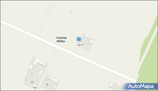 Wólka, Wólka, 54, mapa Wólka