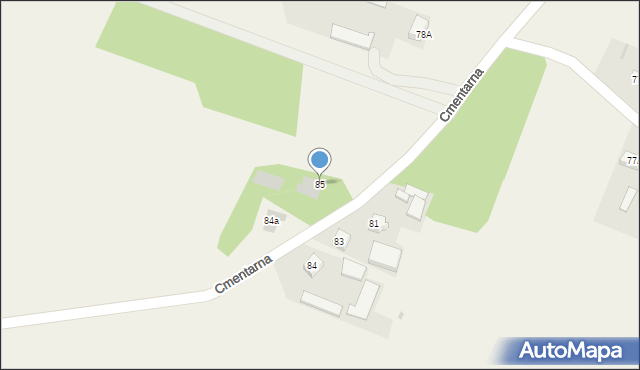 Wólka, Wólka, 85, mapa Wólka