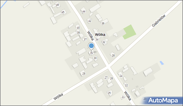 Wólka, Wólka, 31, mapa Wólka