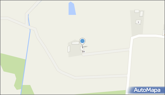 Wólka, Wólka, 8, mapa Wólka