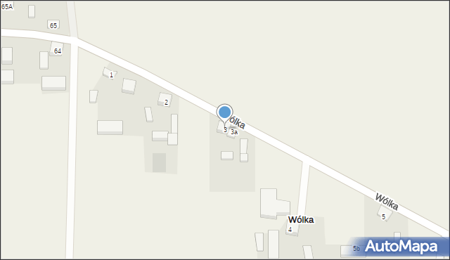 Wólka, Wólka, 3, mapa Wólka