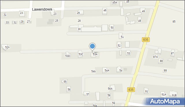 Wólka Abramowicka, Wólka Abramowicka, 53B, mapa Wólka Abramowicka