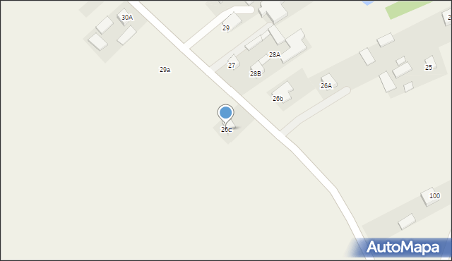Wólka Abramowska, Wólka Abramowska, 26c, mapa Wólka Abramowska
