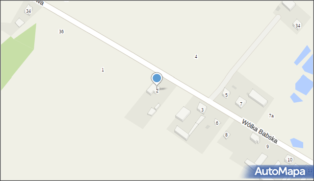 Wólka Babska, Wólka Babska, 2, mapa Wólka Babska