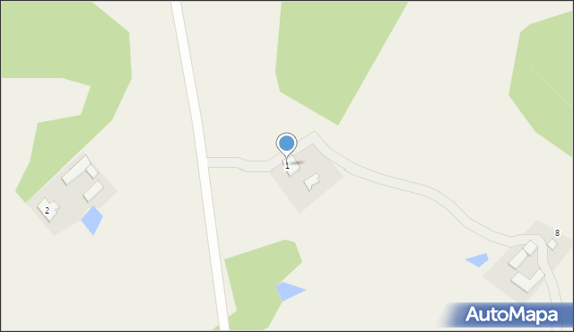 Wólka Bagnowska, Wólka Bagnowska, 1, mapa Wólka Bagnowska