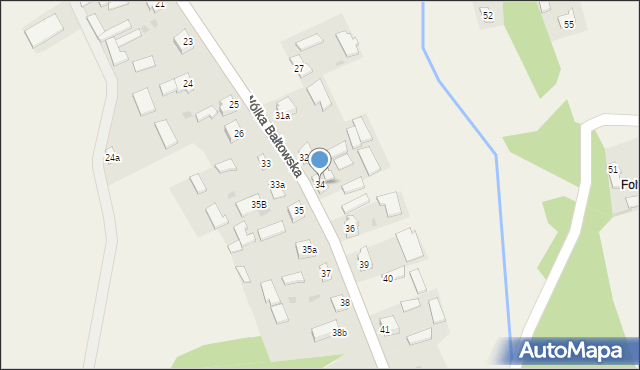 Wólka Bałtowska, Wólka Bałtowska, 34, mapa Wólka Bałtowska