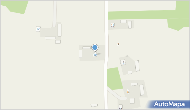 Wólka Bielecka, Wólka Bielecka, 10, mapa Wólka Bielecka