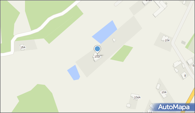 Wólka Cycowska, Wólka Cycowska, 102c, mapa Wólka Cycowska