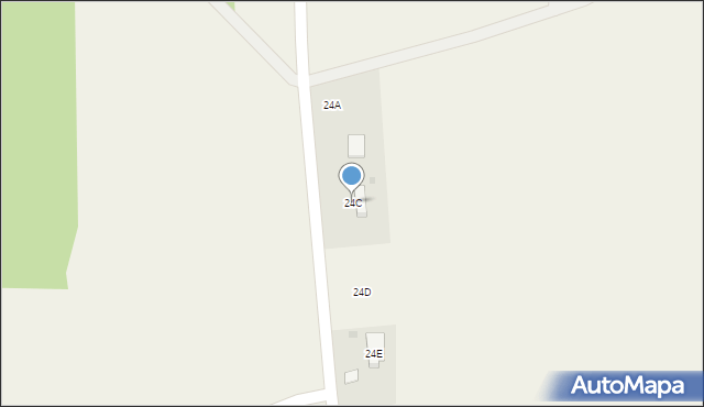 Wólka Cycowska, Wólka Cycowska, 24C, mapa Wólka Cycowska
