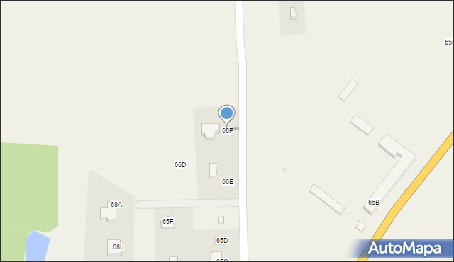 Wólka Cycowska, Wólka Cycowska, 66F, mapa Wólka Cycowska