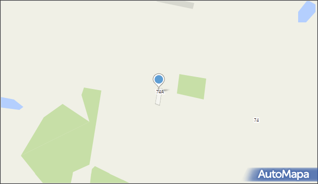 Wólka Cycowska, Wólka Cycowska, 74A, mapa Wólka Cycowska